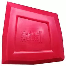Spachtel rot SCHOLL , Kunststoff weich