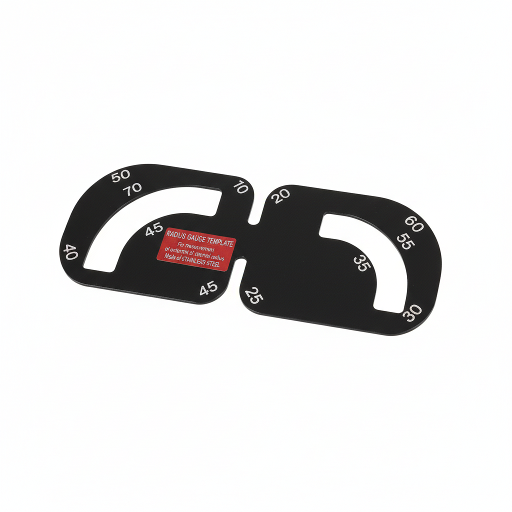 Rundeckenschablone geschärft