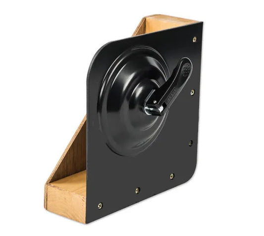 Eckschuh mit Sauger d=120mm