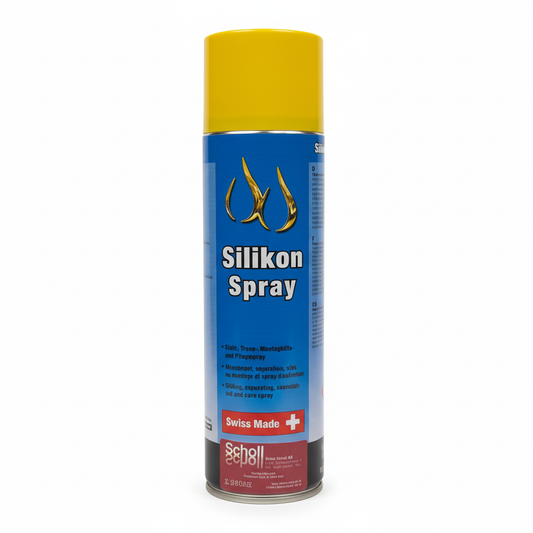 Freigestelltes Silikon Spray