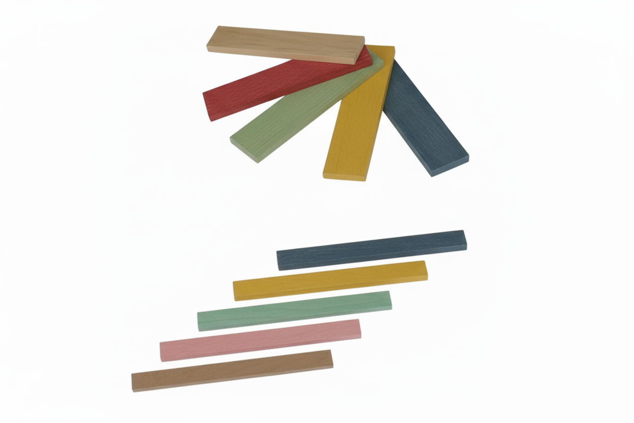 Klotzholz (imprägniert) - gleiche Größe wie Kunststoff-Klötze