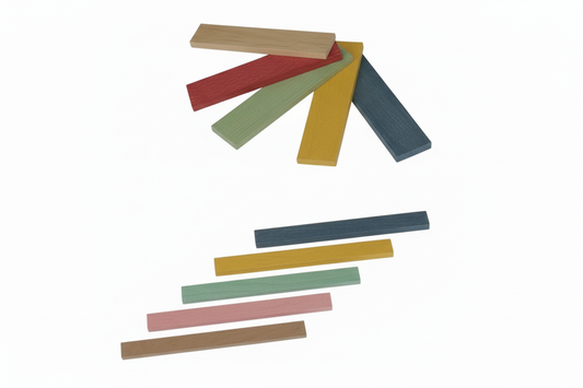 Klotzholz (imprägniert) - gleiche Größe wie Kunststoff-Klötze