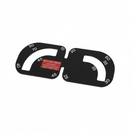 Rundeckenschablone geschärft